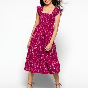 Hill House Burgundy Nap Dress XS